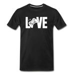 Men's "LOVE" Video Games T-Shirt - black