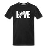 Men's "LOVE" Video Games T-Shirt - black