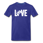 Men's "LOVE" Video Games T-Shirt - royal blue