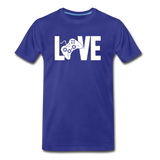 Men's "LOVE" Video Games T-Shirt - royal blue