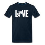 Men's "LOVE" Video Games T-Shirt - deep navy