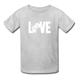 Love Video Games T-Shirt - heather gray