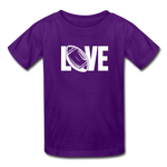 Love Football T-Shirt - purple