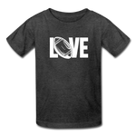 Love Football T-Shirt - heather black