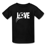 Love Soccer T-Shirt - black