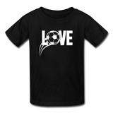 Love Soccer T-Shirt - black