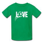 Love Soccer T-Shirt - kelly green