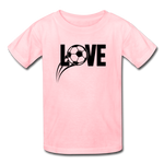 Love Soccer T-Shirt - pink