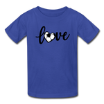 Love Soccer T-Shirt - royal blue