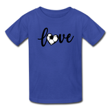 Love Soccer T-Shirt - royal blue