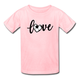 Love Soccer T-Shirt - pink