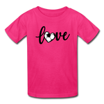 Love Soccer T-Shirt - fuchsia