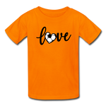 Love Soccer T-Shirt - orange