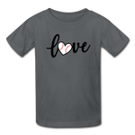 Love Baseball T-Shirt - charcoal