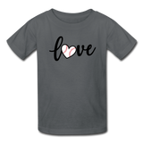 Love Baseball T-Shirt - charcoal