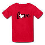 Love Baseball T-Shirt - red