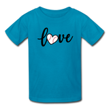 Love Baseball T-Shirt - turquoise