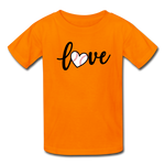 Love Baseball T-Shirt - orange