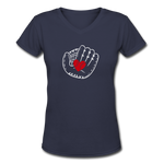 Catch A Heart V-Neck - navy