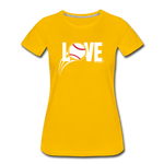 Love Baseball T-Shirt - sun yellow