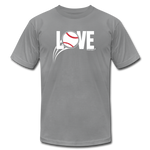 Love Baseball Unisex T-Shirt - slate