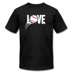 Love Baseball Unisex T-Shirt - black