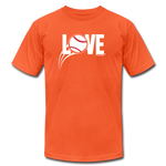 Love Baseball Unisex T-Shirt - orange