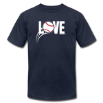 Love Baseball Unisex T-Shirt - navy