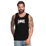 Love Baseball Tank Top - black