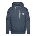 Logo Hoodie - heather denim